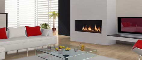 Flare Front Fireplaces