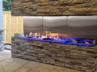 Flare Outdoor Fireplace