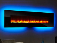 SimpliFire Wall Mount Electric Fireplace