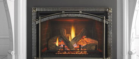 Heat n Glo gas inserts can transform an existing traditional masonry fireplace into a beautiful and efficient heat source.