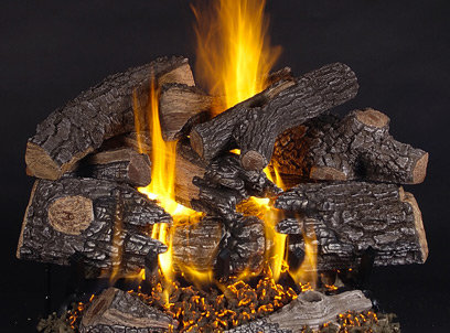 Evening Timber Fire Log Set