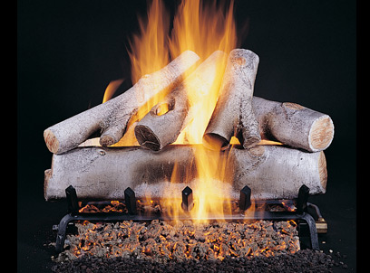 Birch Gas Log Set