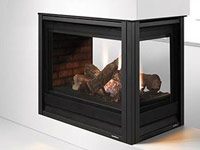 Pier See-Through Fireplace