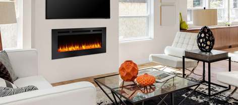 Allusion Electric Fireplace