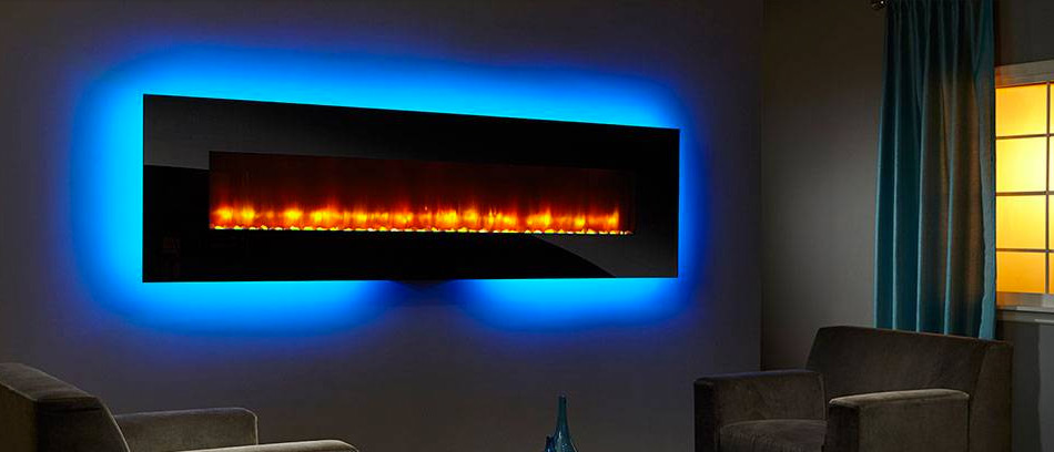 SimpliFire Wall Mount Fireplaces