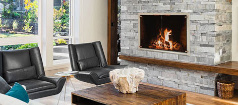 Stoll Totalview Glass Fireplace Door